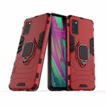 Spacecase X-Ring Galaxy S20 FE czerwony