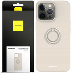 Spacecase Silicone Ring iPhone 13 Pro Max bone