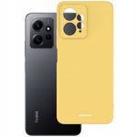 Spacecase Silicone Case Redmi Note 12 4G yellow