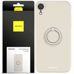 Spacecase Silicone Ring iPhone Xr bone