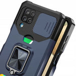 Spacecase Task Galaxy A12 niebieski