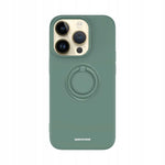 Spacecase Silicone Ring iPhone 14 Pro dark green