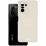 Spacecase Silicone Case Poco F3 / Mi 11i bone