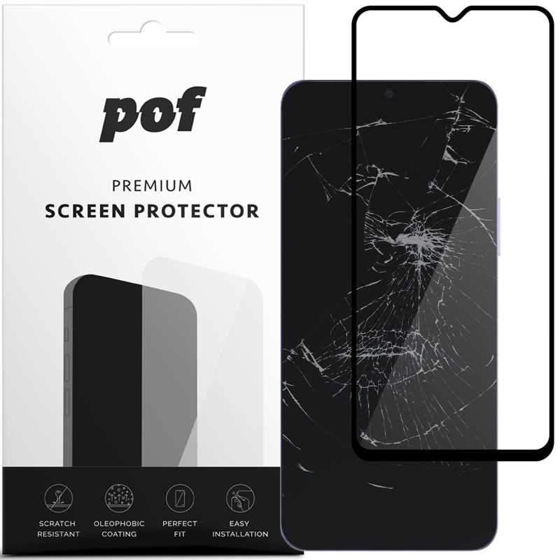 POF Full Cover Glass Vivo Y21s/Y33s