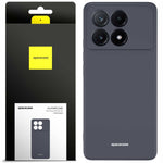 Spacecase Silicone Case Poco X6 Pro 5G black