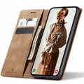 Spacecase Wallet Galaxy A32 5G light brown