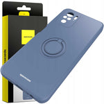 Spacecase Silicone Ring Redmi Note 10/10s blue