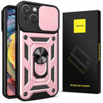 Spacecase Camring iPhone 14 pink