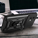 Spacecase Camring Motorola Moto G84 black