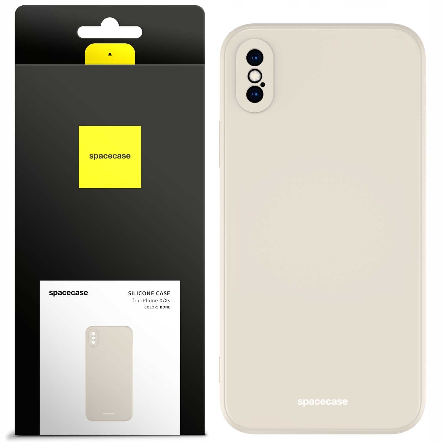 Spacecase Silicone Case iPhone X/Xs bone