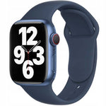Spacecase Silicone Band AW 42/44/45 ocean blue