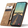 Spacecase Wallet Galaxy S23 FE light brown