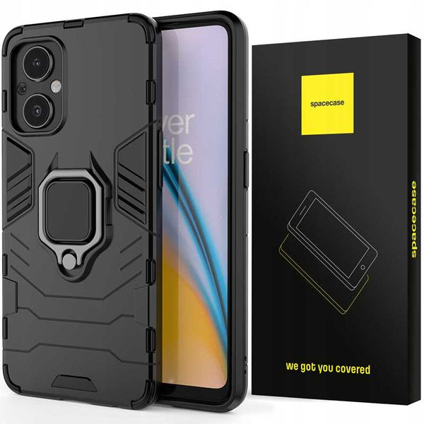 Spacecase X-Ring Oppo Reno 7 Lite/8 Lite czarny