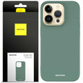 Spacecase Silicone Case iPhone 14 Pro dark green