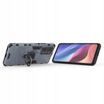 Spacecase X-Ring Poco F3 niebieski