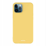 Spacecase Silicone Case iPhone 12 Pro Max yellow