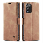 Spacecase Wallet Galaxy Note 20 Ultra light brown