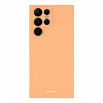 Spacecase Silicone Case Galaxy S22 Ultra orange