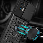 Spacecase Camring  Motorola Edge 30 Neo black