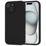Spacecase Silicone Mag iPhone 15 black
