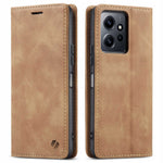 Spacecase Wallet Redmi Note 12 4G light brown