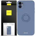 Spacecase Silicone Ring iPhone 11 blue