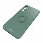 Spacecase Silicone Ring Galaxy A34 5G dark green