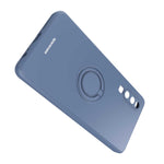 Spacecase Silicone Ring Huawei P30 blue