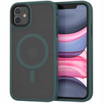 Spacecase Hybrid Mag iPhone 11 dark green
