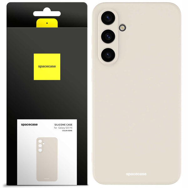 Spacecase Silicone Case Galaxy S23 FE bone
