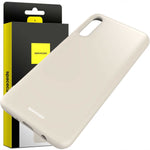 Spacecase Silicone Case Galaxy A70 bone