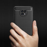 Spacecase Carbon Redmi Note 9T 5G czarny