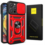 Spacecase Camring iPhone 15 Pro red