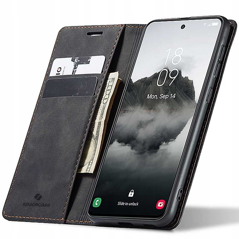Spacecase Wallet Galaxy S24 black