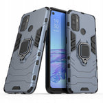 Spacecase X-Ring Oppo A53 niebieski