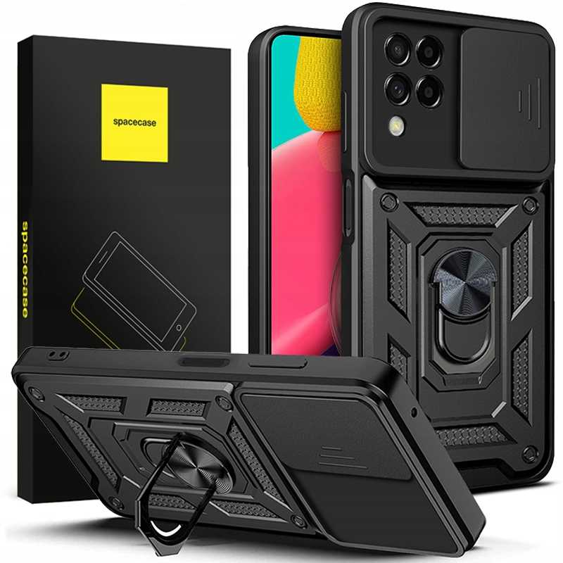 Spacecase Camring Galaxy M53 5G black