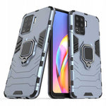 Spacecase X-Ring Oppo Reno 5 Lite niebieski