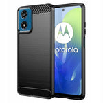 Spacecase Carbon Motorola G04/G04S/G24/G24 Power black