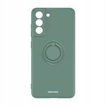 Spacecase Silicone Ring Galaxy S21 FE dark green