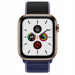 Spacecase Nylon Strap AW 42/44/45 black/navy blue