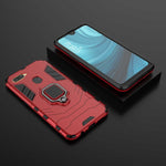 Spacecase X-Ring Oppo A12 czerwony