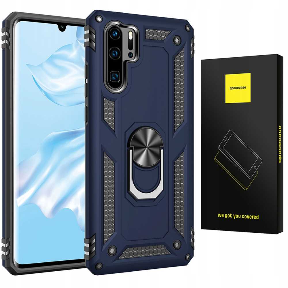Spacecase Ring NX Huawei P30 Pro niebieski
