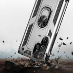 Spacecase Ring NX Galaxy S22 Ultra srebrny
