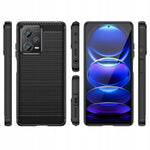 Spacecase Carbon Redmi Note 12 Pro+ 5G black