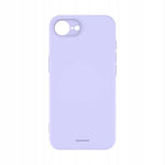 Spacecase Silicone Case iPhone 16E / 17E Light Purple