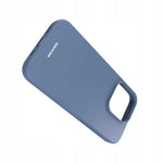 Spacecase Silicone Case iPhone 15 Pro blue