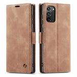 Spacecase Wallet Galaxy Note 20 light brown