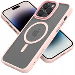 Spacecase Hybrid Mag iPhone 14 Pro Max pink