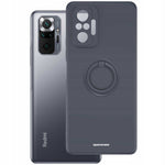 Spacecase Silicone Ring Redmi Note 10 Pro black