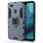 Spacecase X-Ring Oppo A12 niebieski